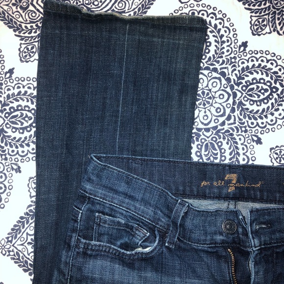 Size 26 - 7 for All Man Kind Boot Cut Jeans - Picture 6 of 7